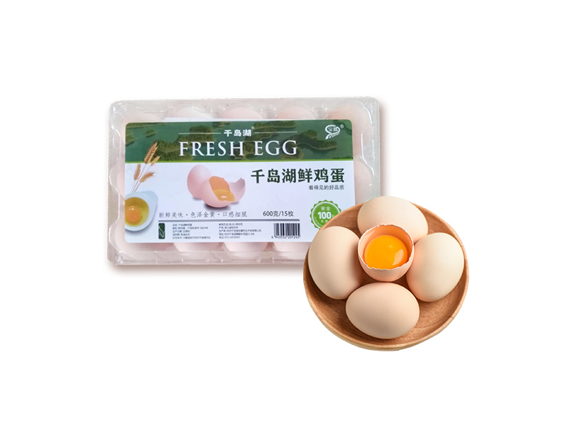 千岛湖鲜鸡蛋(盒装)600g鸡蛋同城送