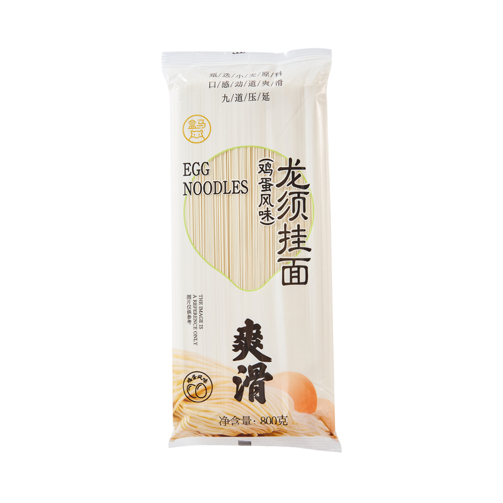 盒马 龙须挂面(鸡蛋风味) 800g