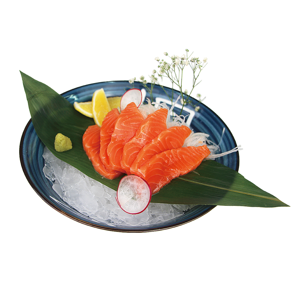 帝皇鲜 冰鲜三文鱼(帝王鲑) 切片 150g/包