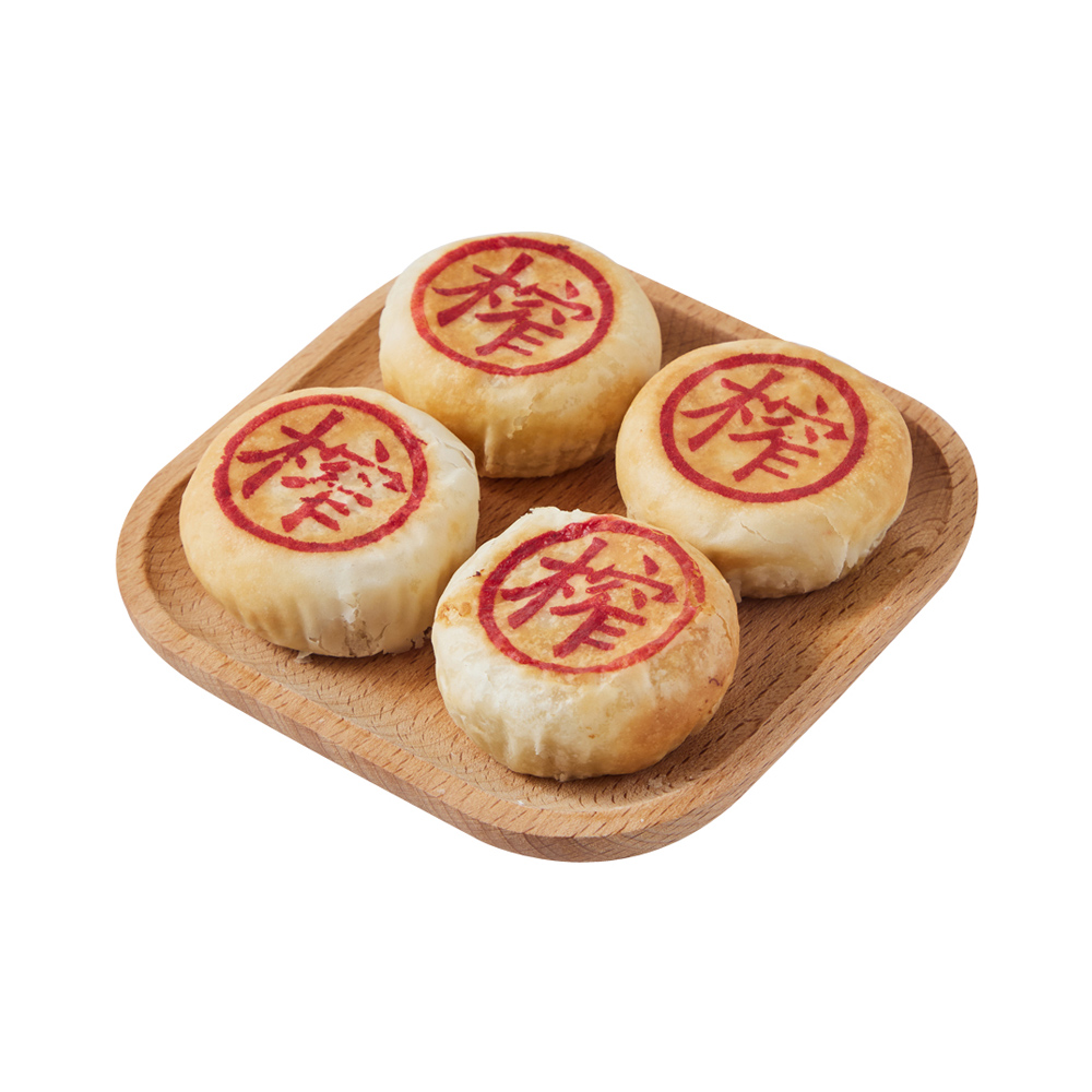 盒马烘焙 榨菜鲜肉月饼 240g 4粒