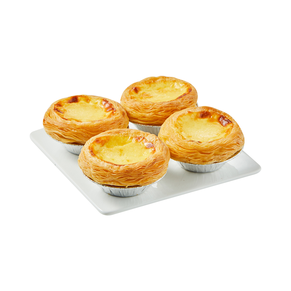 盒马烘焙蛋挞 220g 4粒