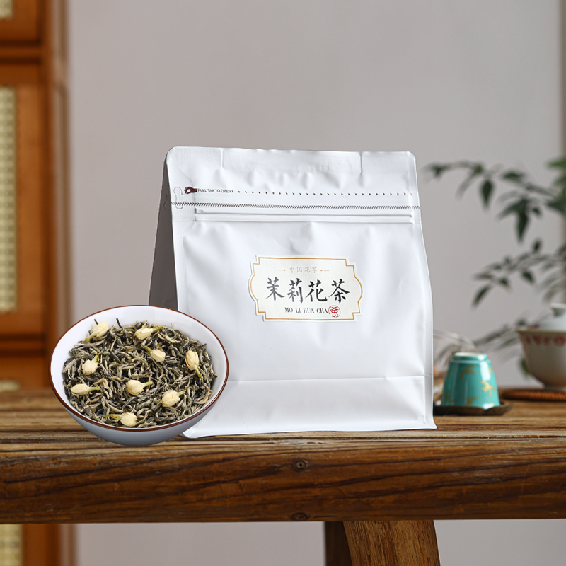 【口粮茶】茉莉花茶新茶 茉莉花香茶叶茉莉绿茶200克/400克