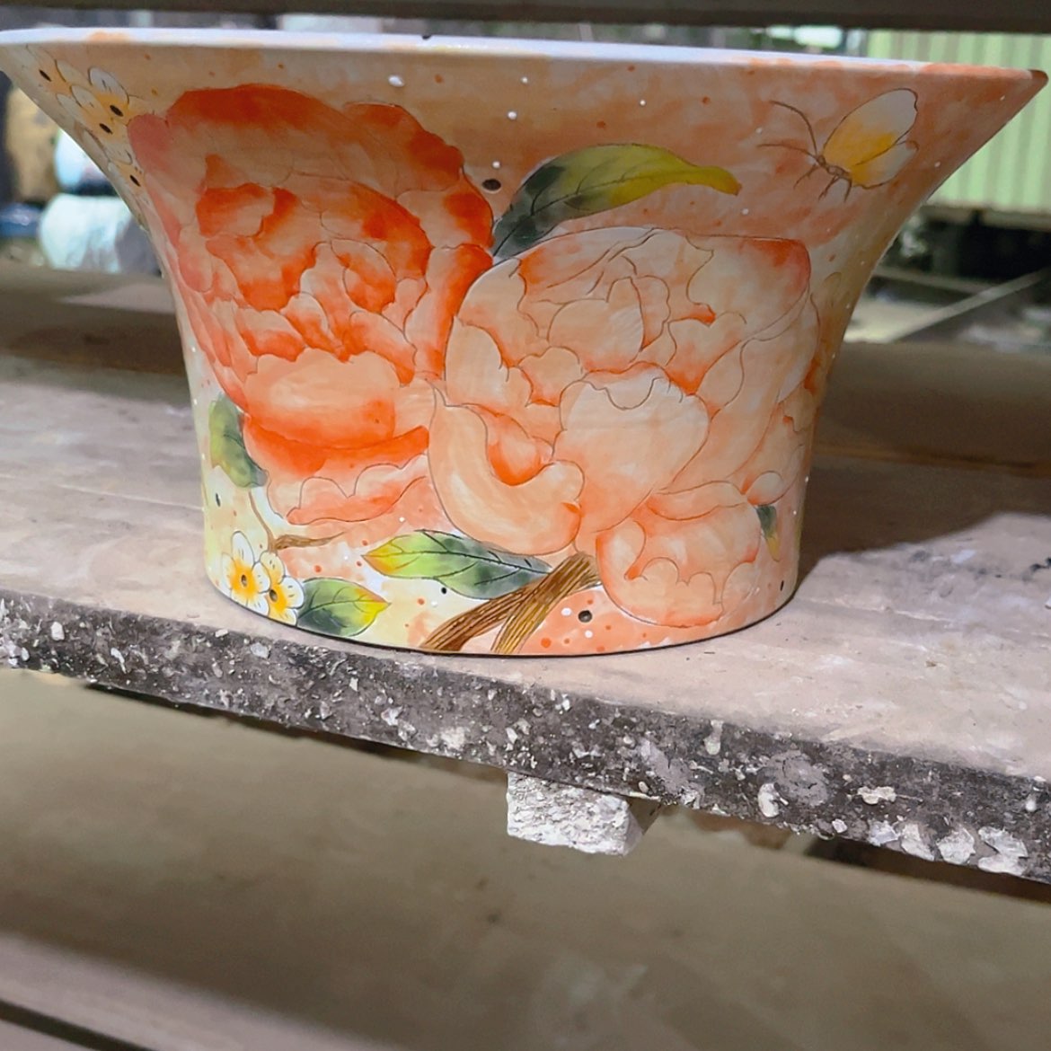 【闪购商品】密胺景德镇陶瓷花盆