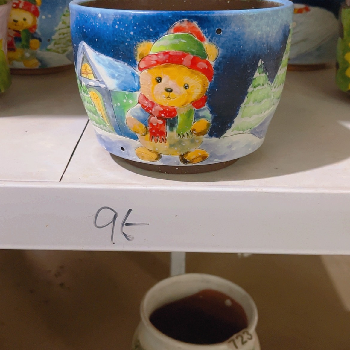 【闪购商品】密胺景德镇陶瓷花盆