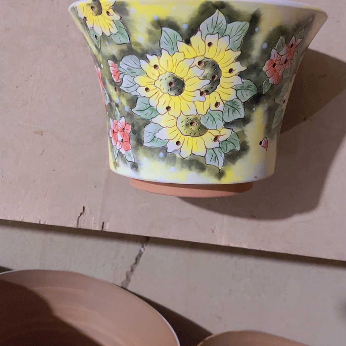 【闪购商品】密胺景德镇陶瓷花盆