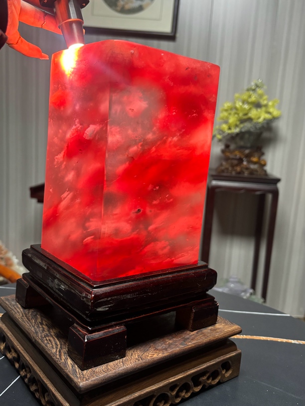 红红火火鸿运当头高档家居摆件