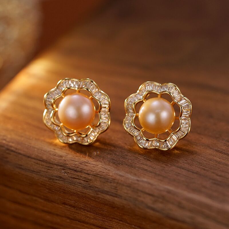 铜合金耳饰 5666 气质干练时尚精致百搭高版本优雅温柔创意感耳钉