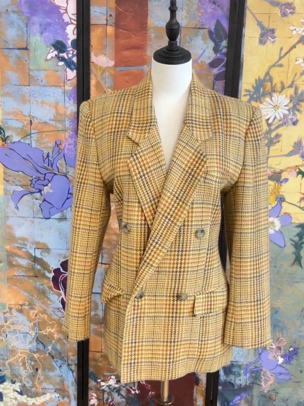 Vintage昭和风文艺复古风外套女装