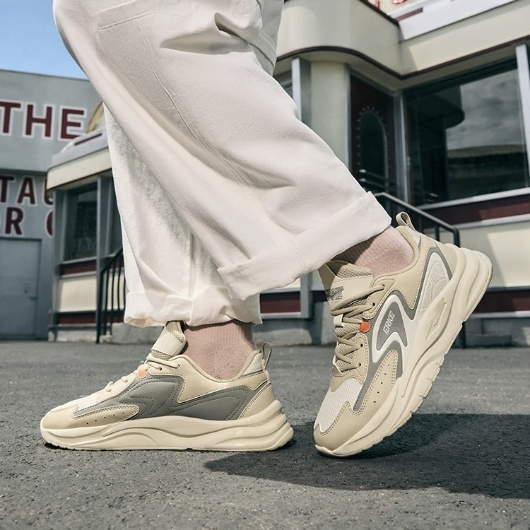 【于适推荐】川尘2.0丨鸿星尔克丨情侣休闲时尚百搭软底运动鞋2075