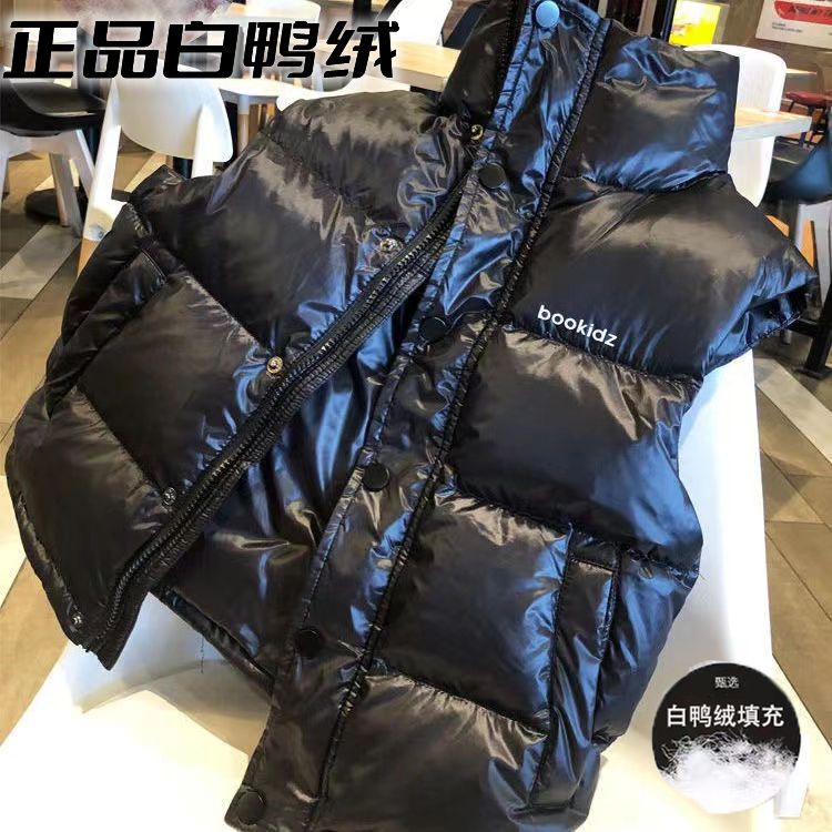 波司豋秋冬季新款儿童羽绒马甲加厚百搭外穿中大童男童女童宝宝马