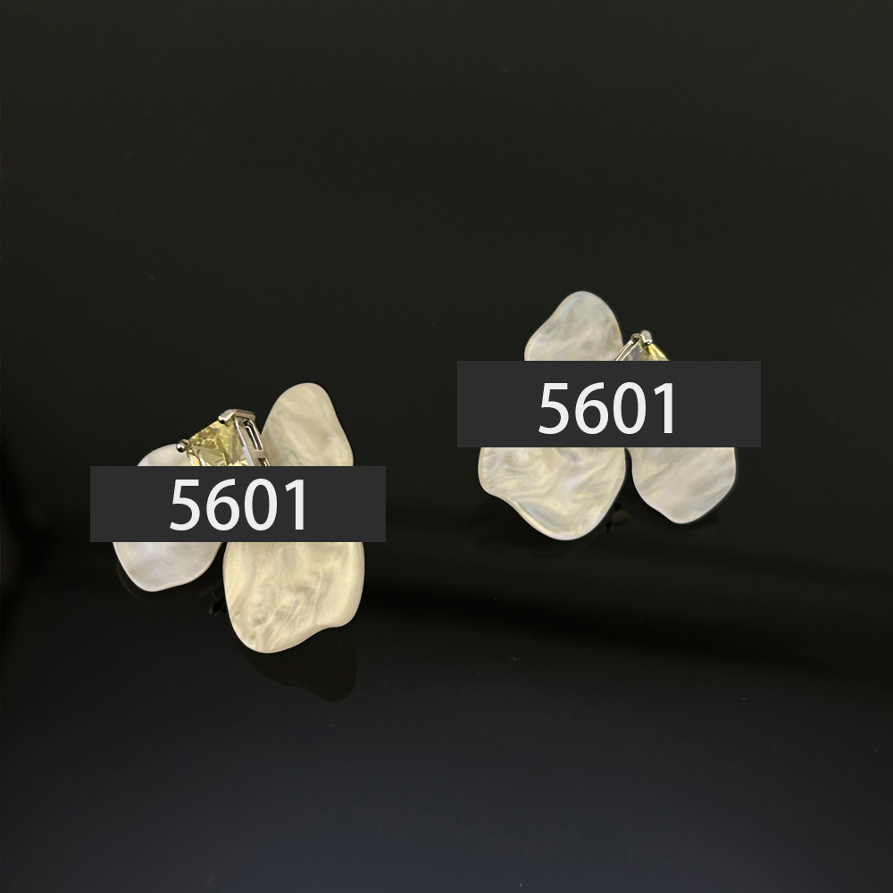 气质轻奢简约百搭耳环5601