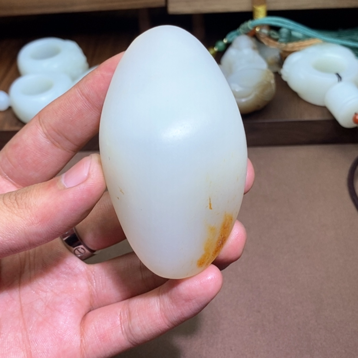 【闪购商品】和田玉挂件未镶嵌褚*宽