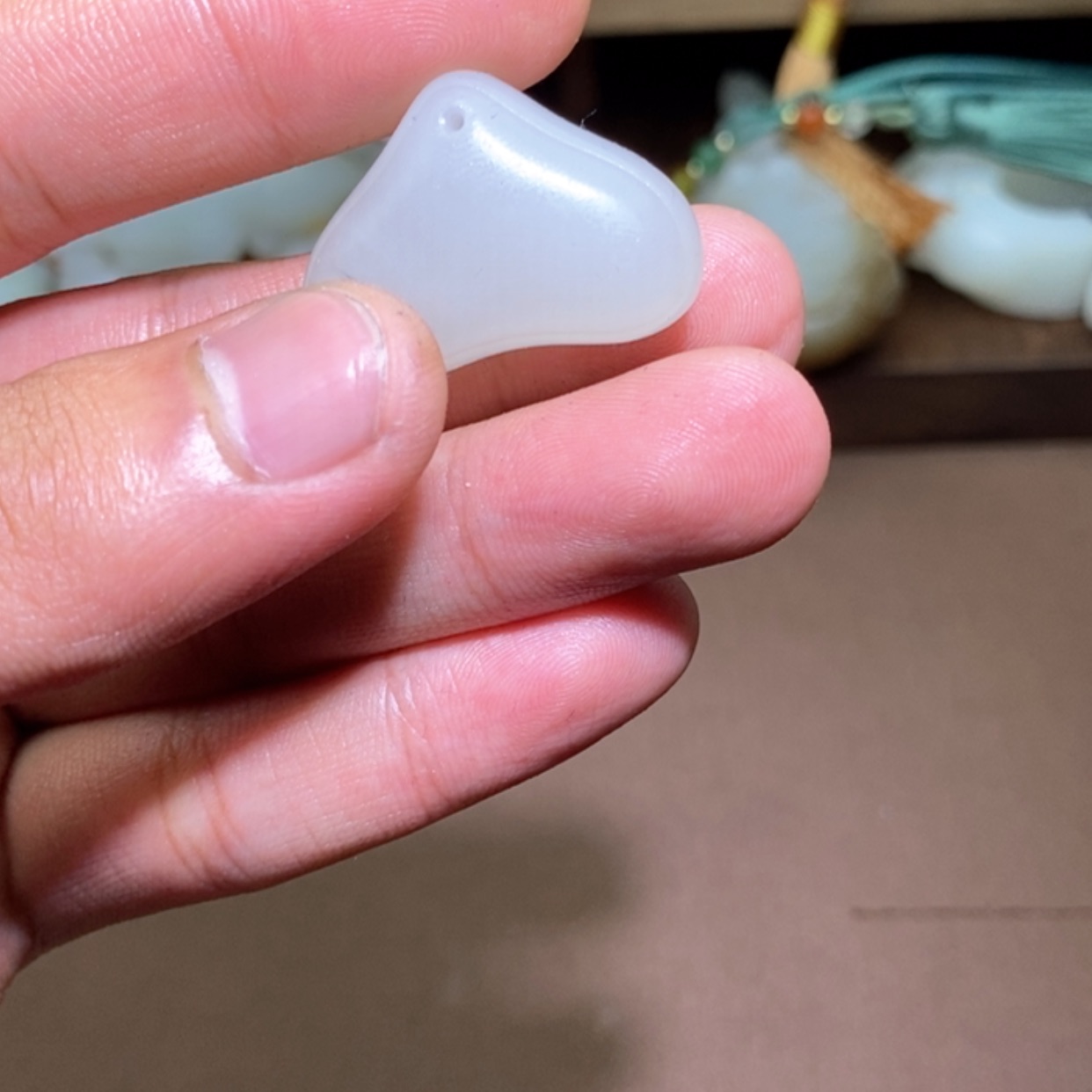 【闪购商品】和田玉颈饰未镶嵌简****然