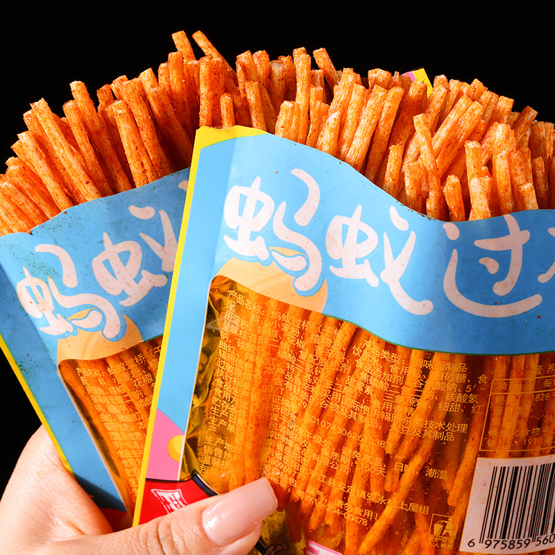 蚂蚁过桥辣条童年麻辣零食湖南特产儿时经典小吃怀旧休闲食品