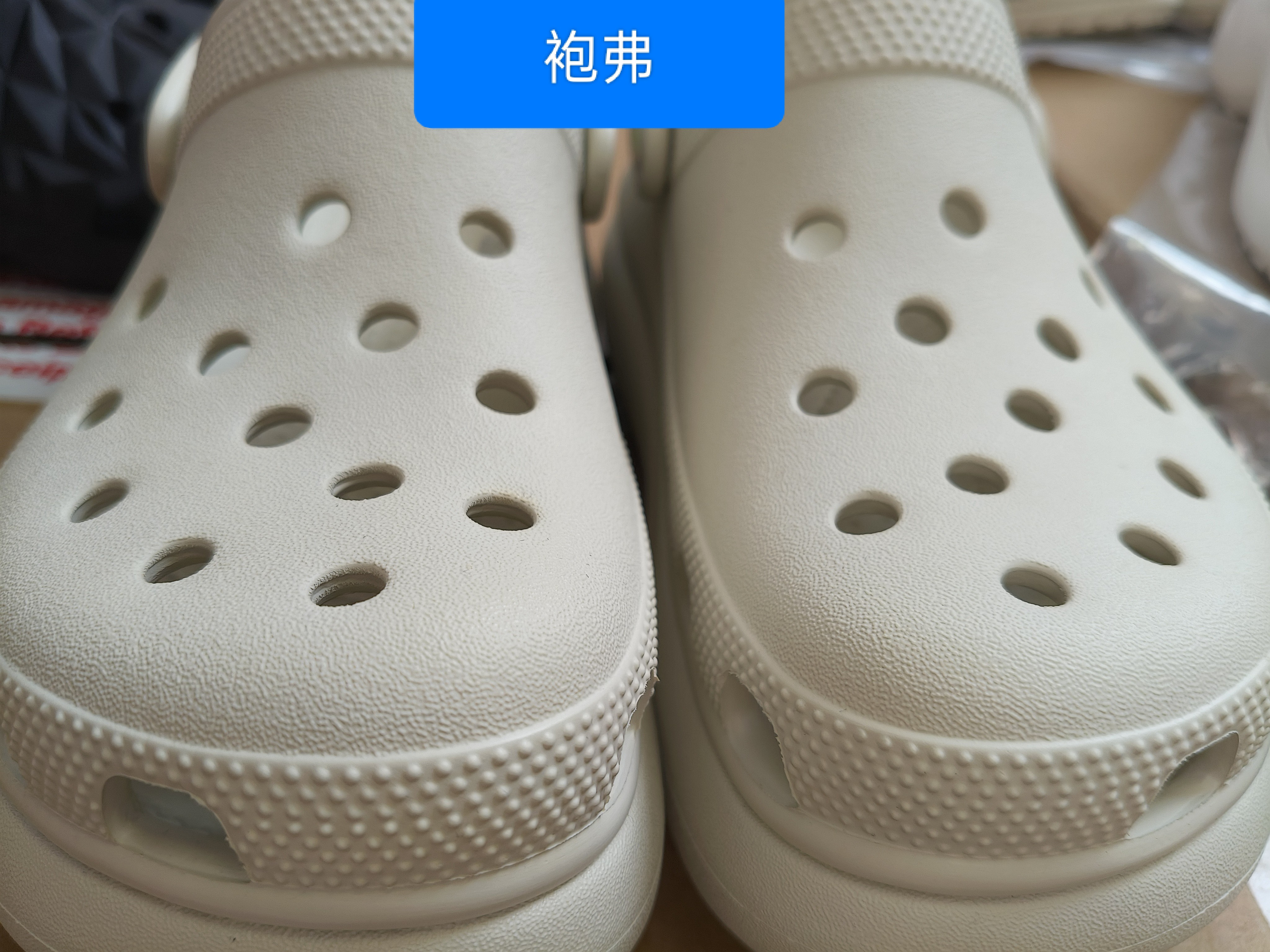 4号 泡泡夫夫凉鞋沙滩鞋拖鞋休闲鞋(鞋花赠送）