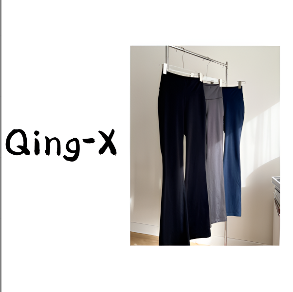 COCOCO时尚提臀微喇裤