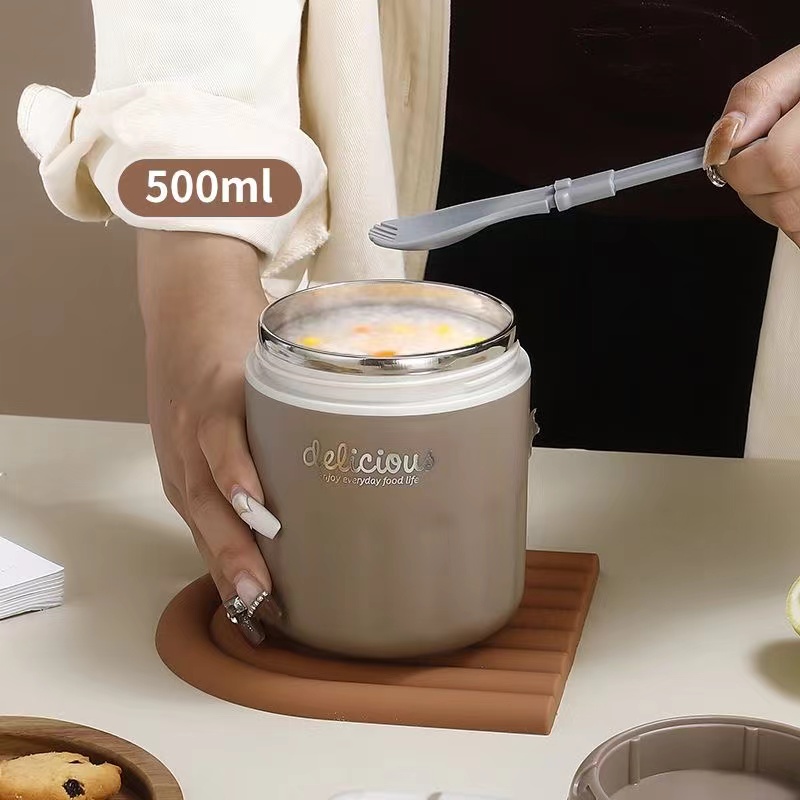 【随机颜色】闷烧杯食品级不锈钢一个500毫升家用款【汤姆粉丝专属】2