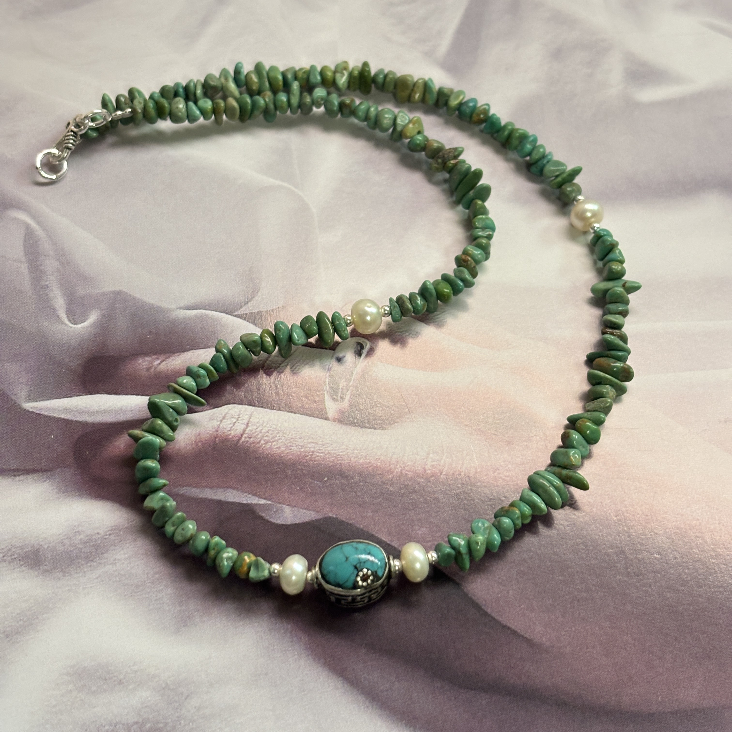 吊坠925银 【松秀饰品】小众设计 复古 民族风 中古轻奢时尚