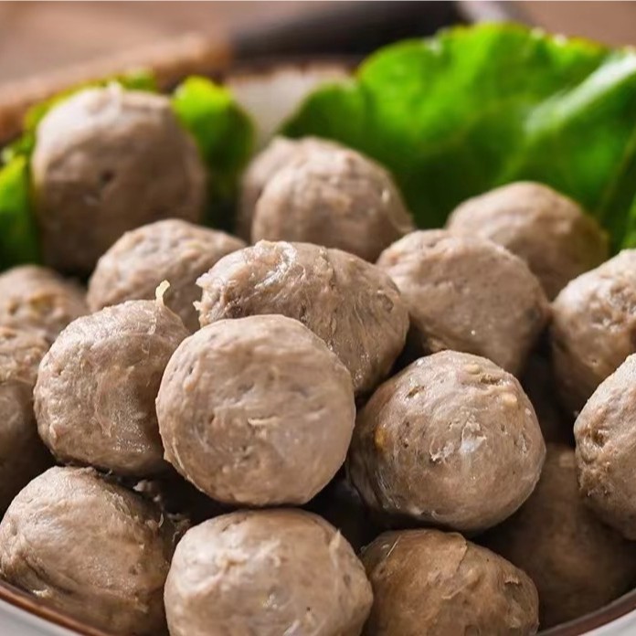 曼曼牛肉丸福州特色小吃漳港曼曼鱼丸牛肉丸纯手工牛肉丸汤1000g