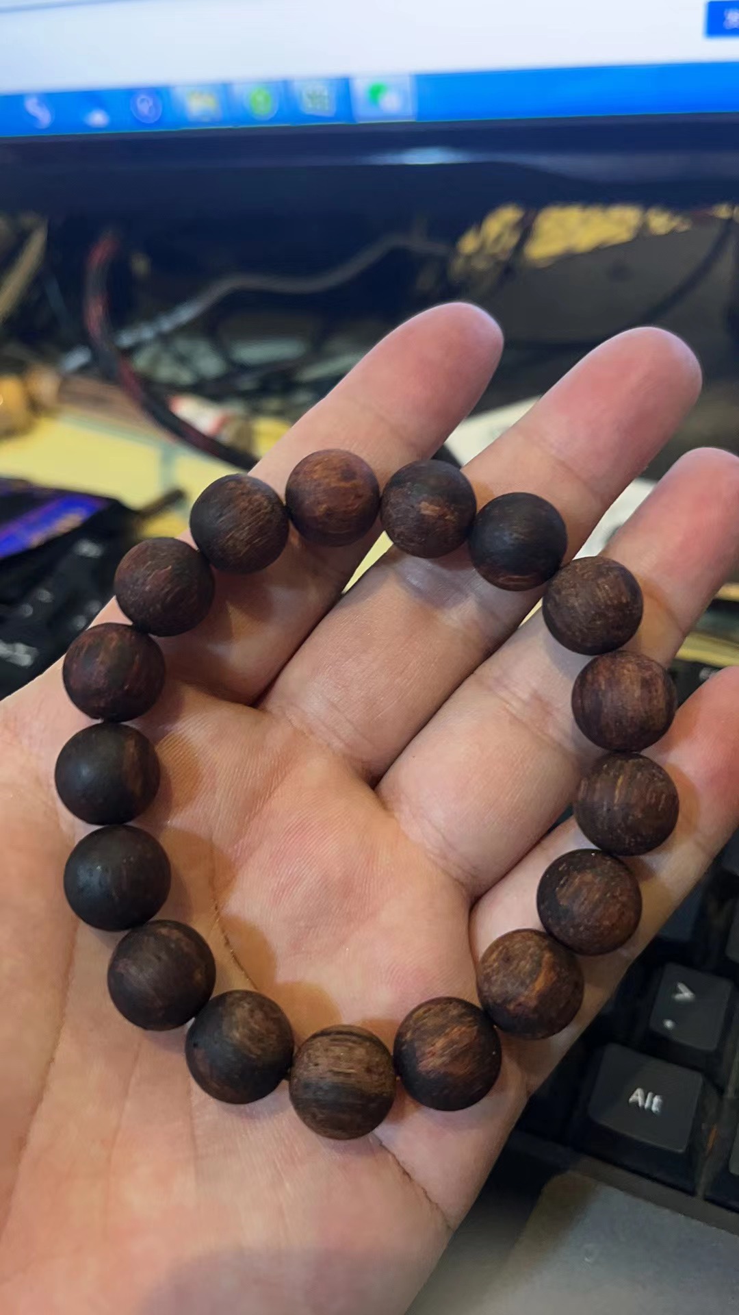 降真香串 直径1.2 17颗