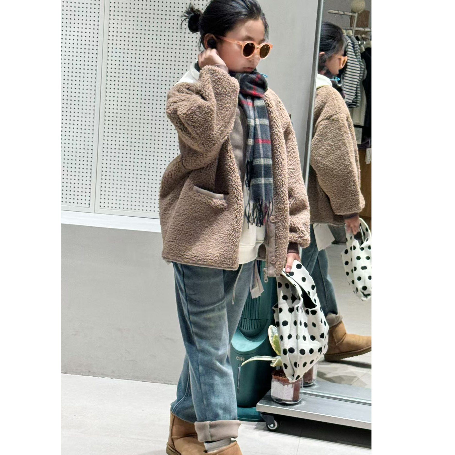 Uming-儿童复合百搭精致毛外套【NO退NO换】