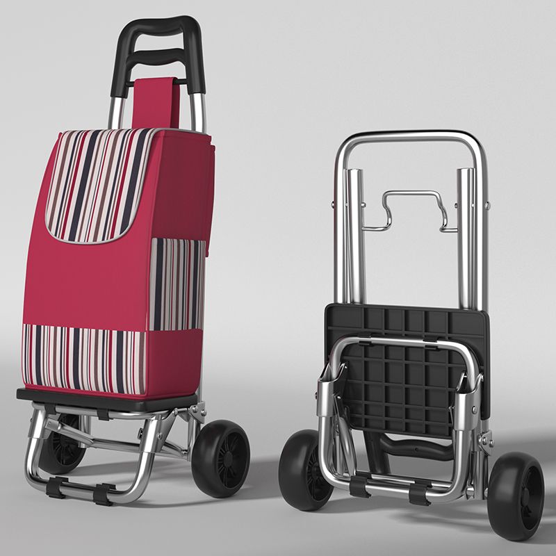 便携购物拉杆小推车爬楼梯手拉车买菜车小拉车折叠家用行李小拖车