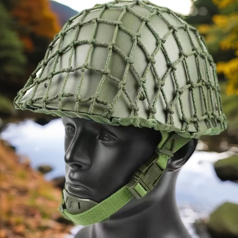 经典8-0钢头盔带粗网罩