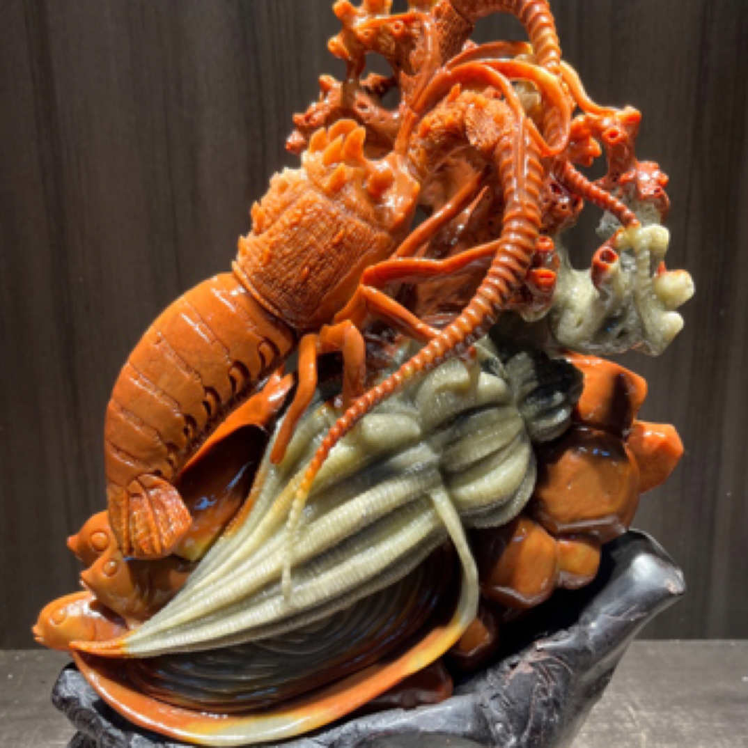 寿山石山水印章田黄石雕工艺品摆件玄关观赏奇石