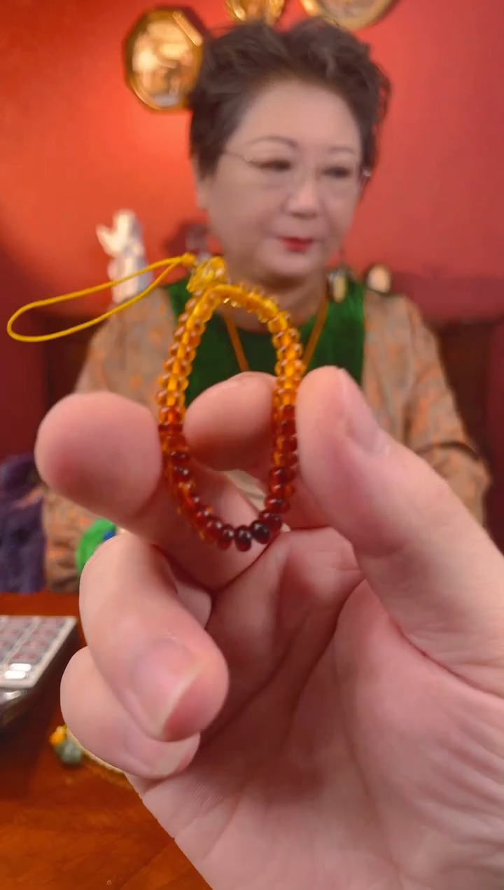 【闪购商品】琥珀颈饰未镶嵌【老佛爷专属】彩虹链