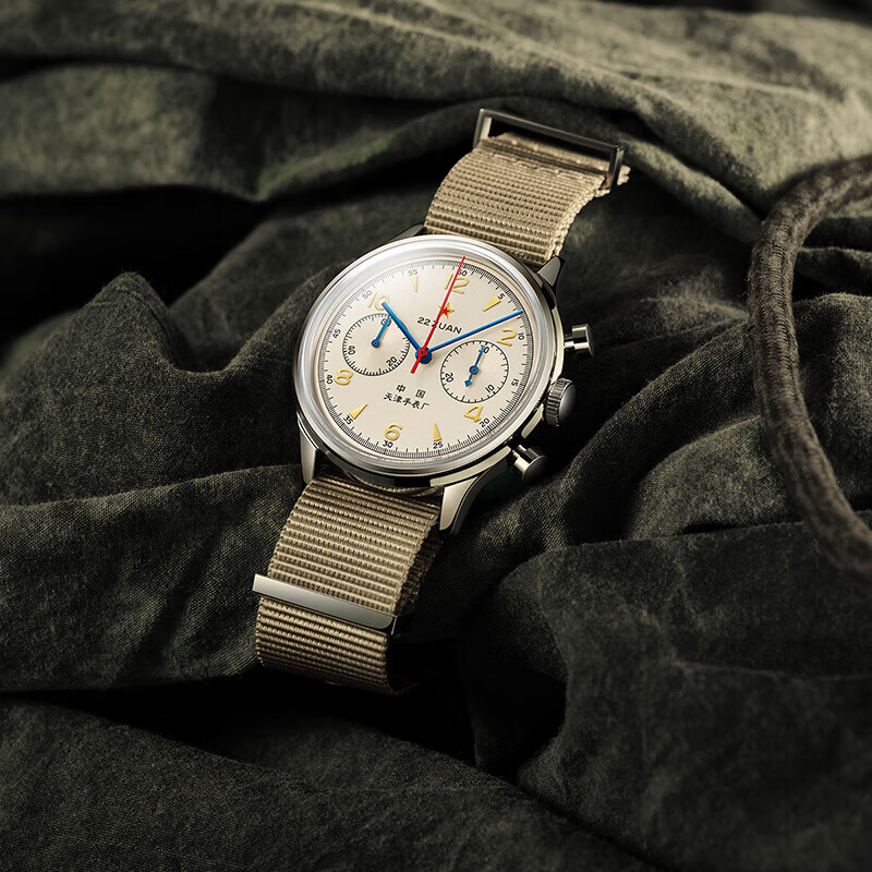 【官方专属】海鸥表航空计时多功能机械腕表飞行码表1963男士