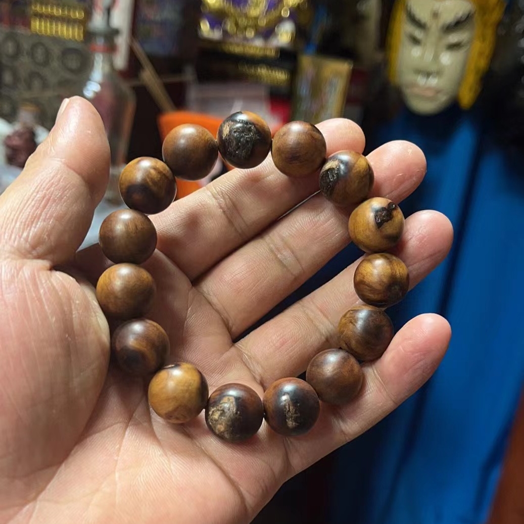 雷击枣木手串牌牌大卷轴等