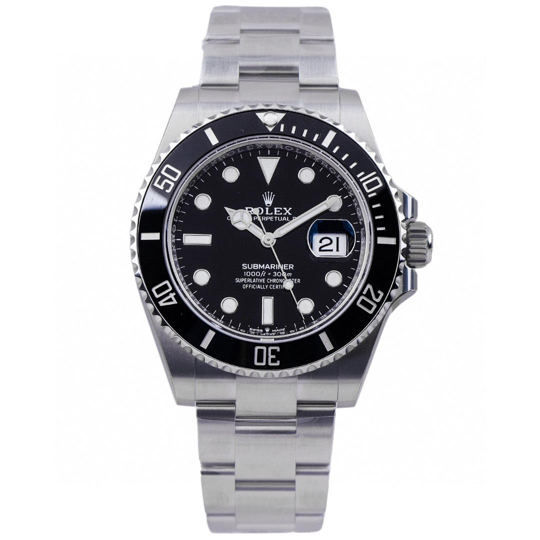99新 Rolex/劳力士 黑水鬼126610/41mm/2023.2.21全套