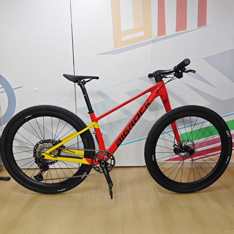 大石BIGROCK27.5寸BOOST全碳纤维登山车架竞赛硬架硬尾