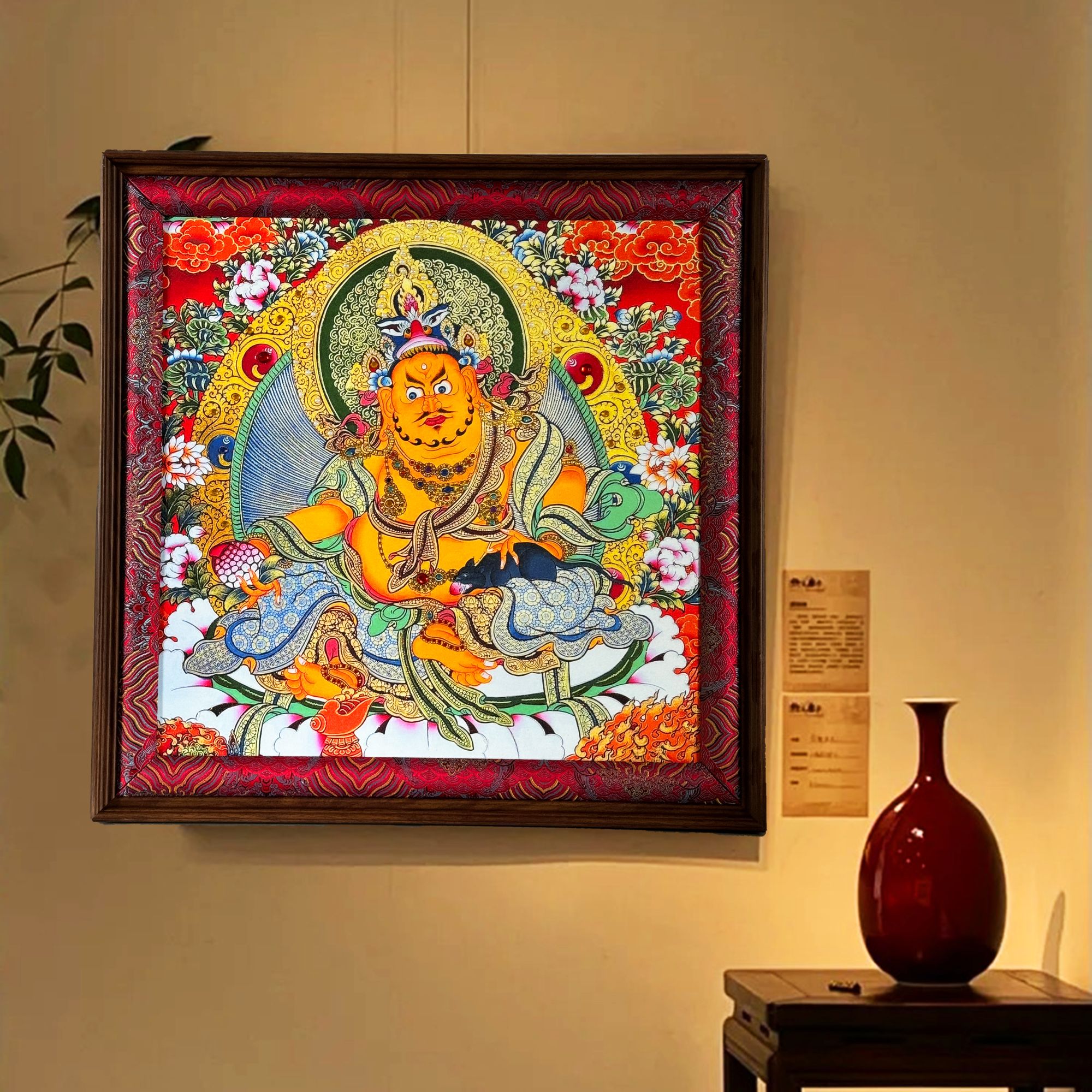 定制唐卡画艺术尺寸颜色专属链接手工艺术唐卡挂画高端唐卡画像