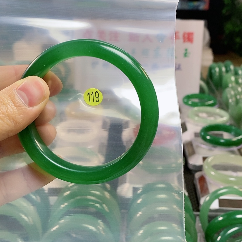 【闪购商品】东陵石手镯未镶嵌媚**使56.9