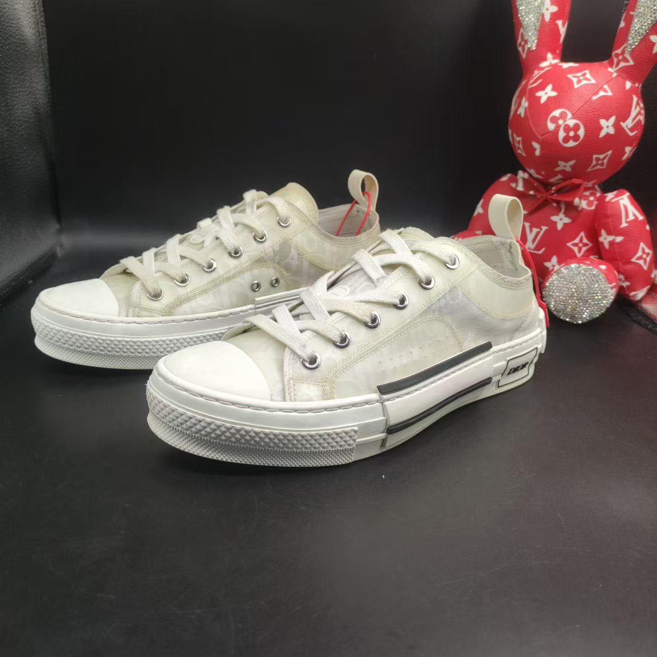 【隆星特惠】DIOR/迪奥 经典时尚白色鞋面老花运动鞋38欧正品保证