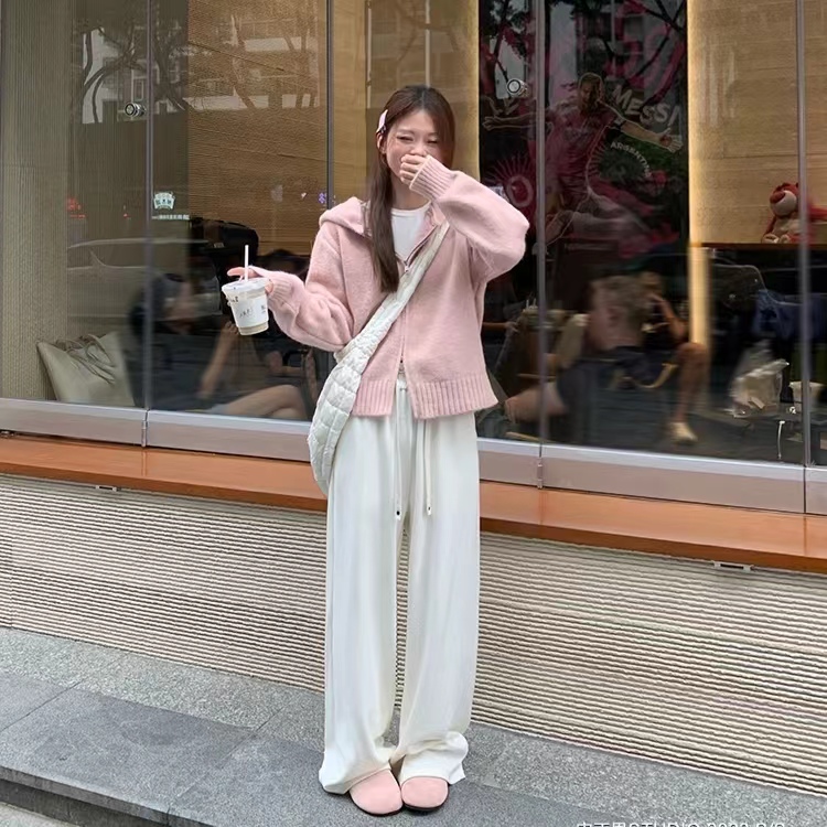 【订单留言编码】备注编码 休闲宽松针织开衫毛衣T恤打底