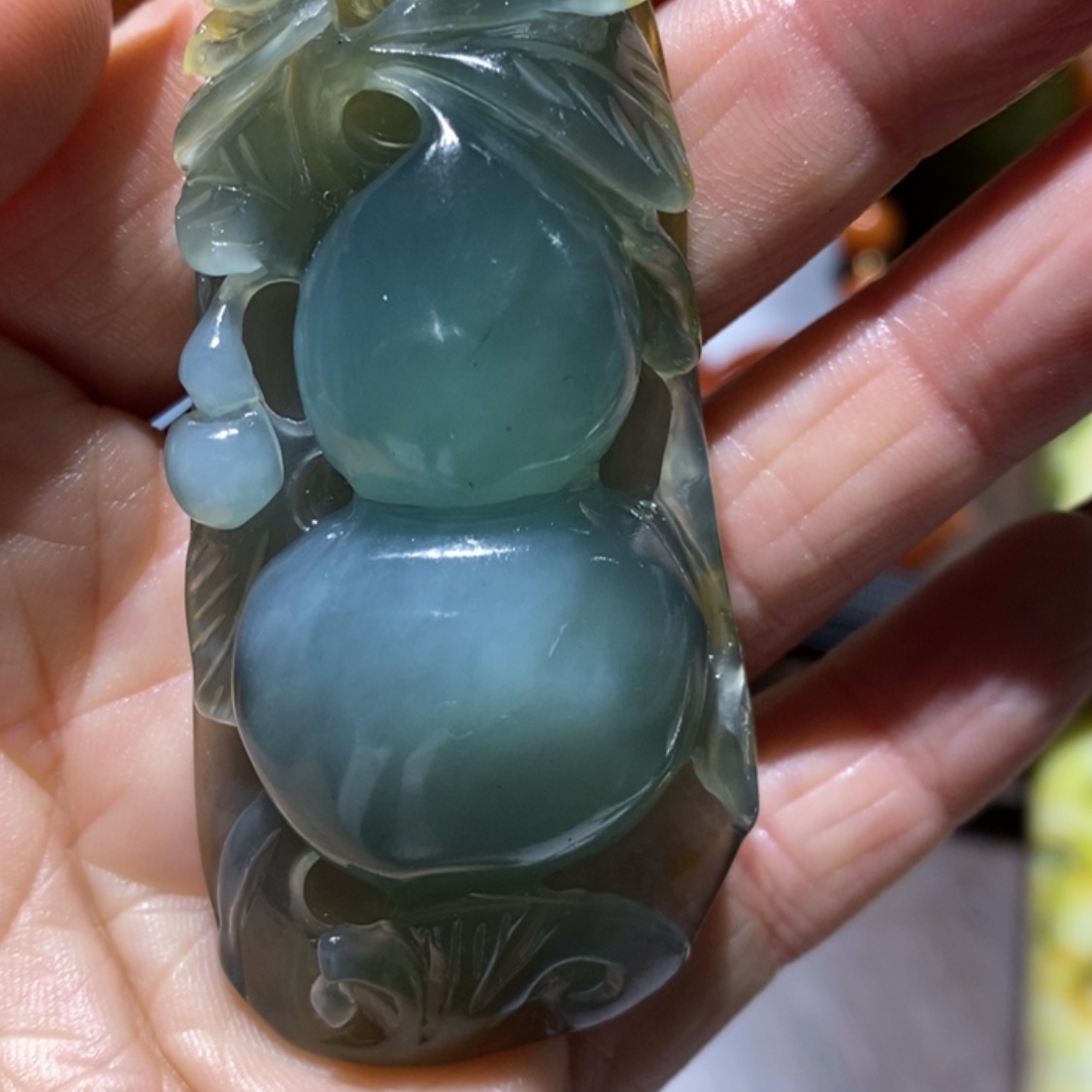 【闪购商品】蛇纹石玉颈饰合金