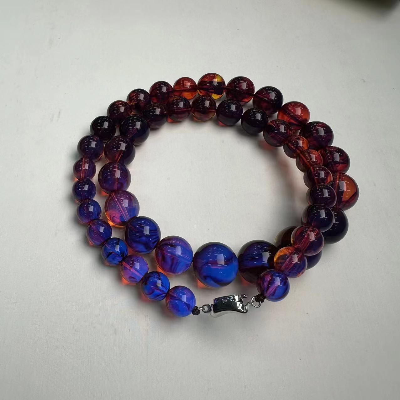 【私人定制】精挑级波罗的海蓝血翳塔链k300