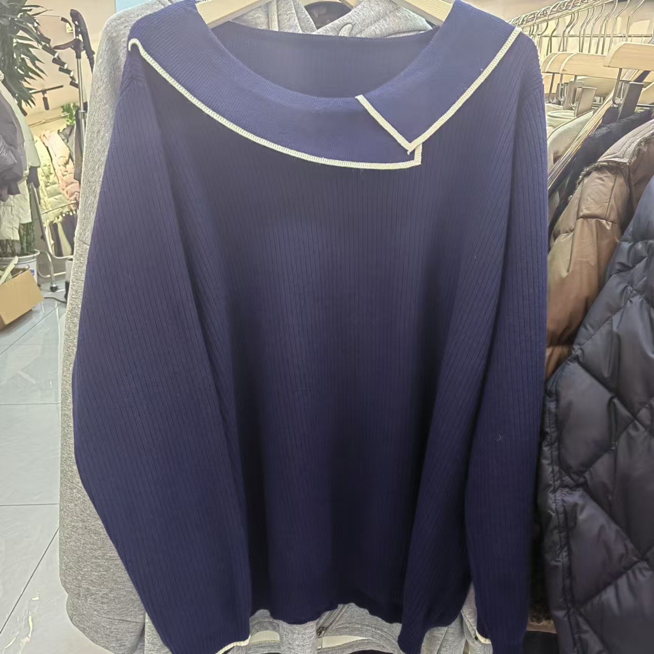 小富婆针织打底衫