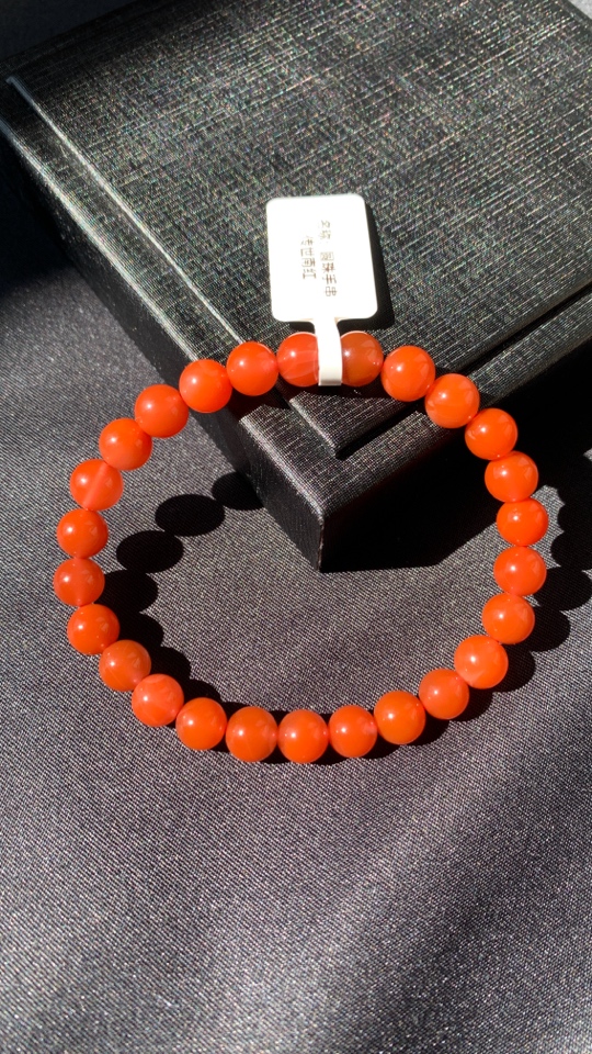 南红手串13.3g7.2mmDJ1115
