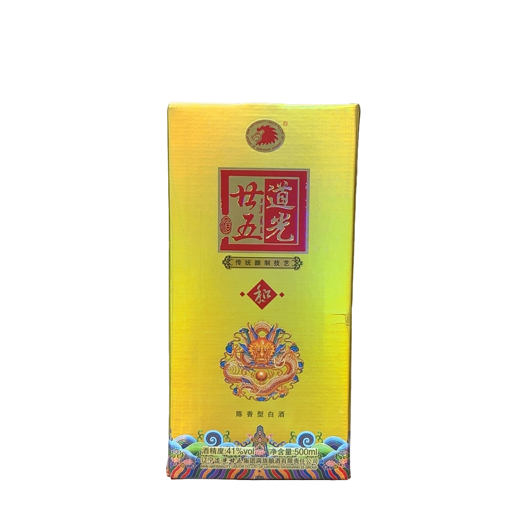 道光廿五（和）陈香型白酒41度 500ml