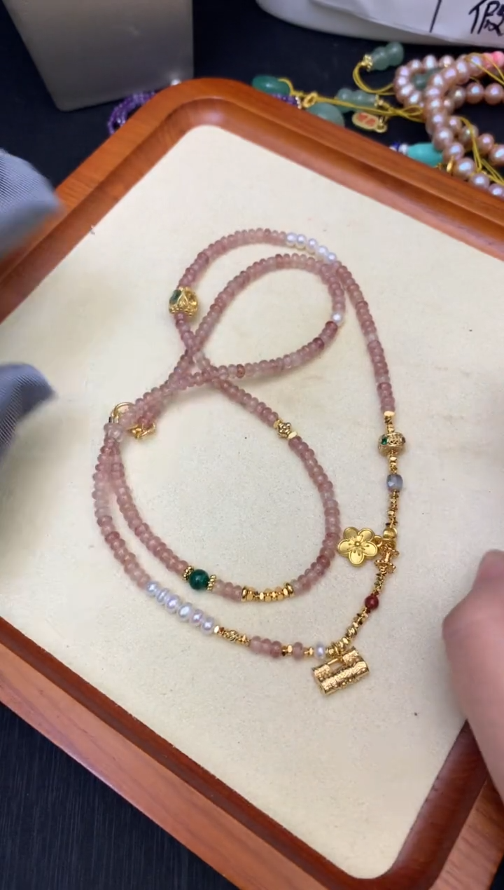 【闪购商品】淡水珍珠颈饰未镶嵌项链