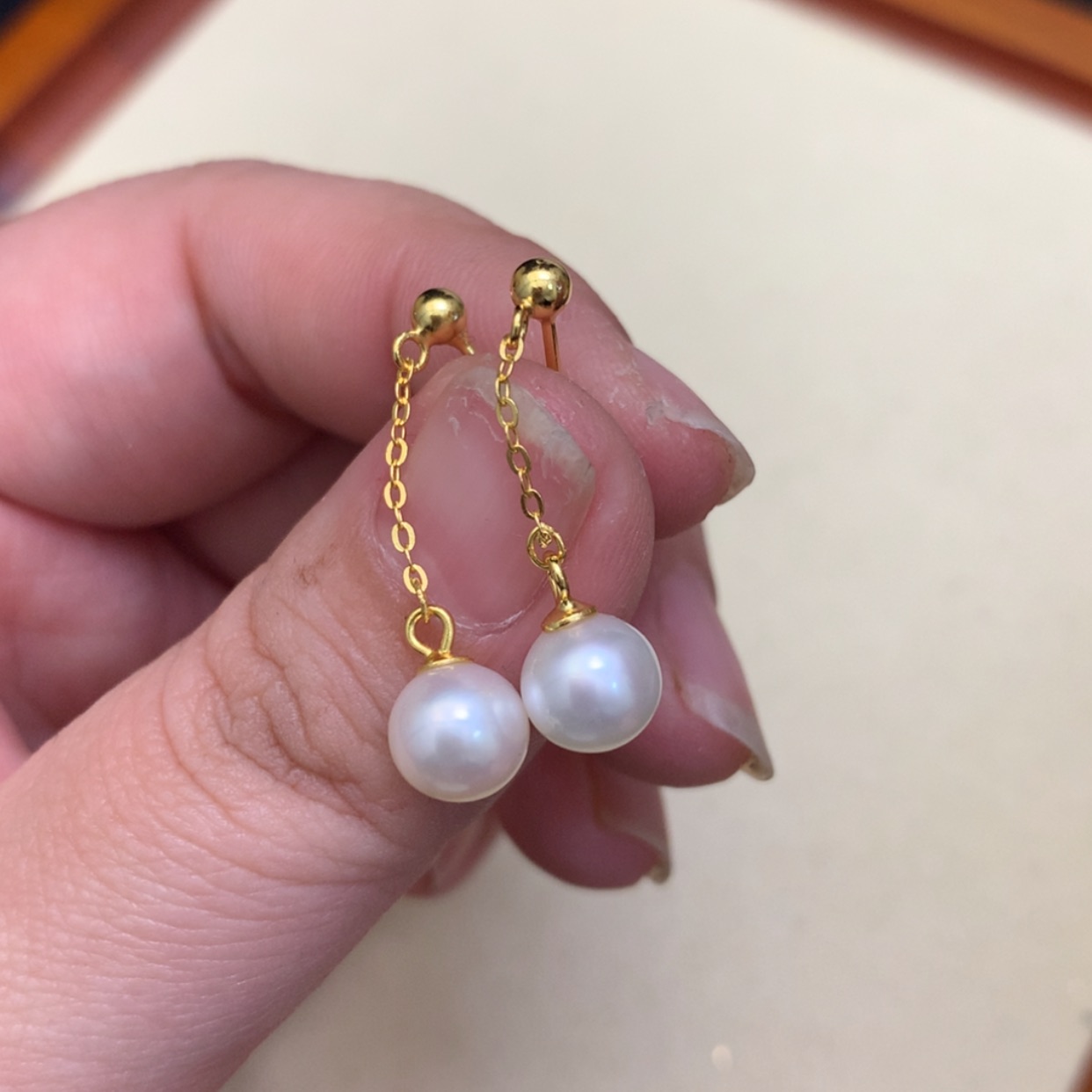 【闪购商品】淡水珍珠耳饰未镶嵌