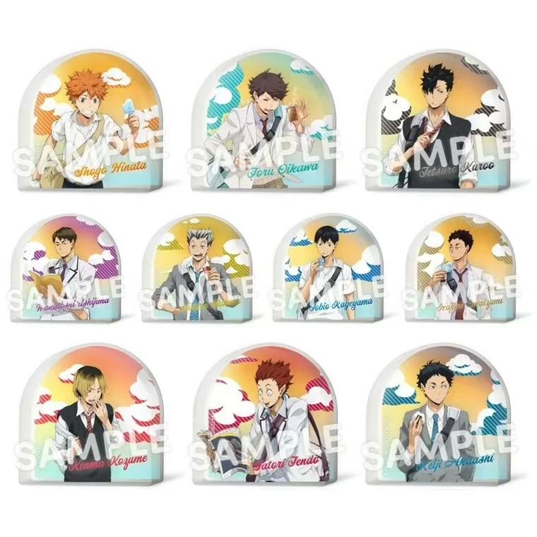 【拆盒·日谷】排球少年 下校系列 亚克力砖