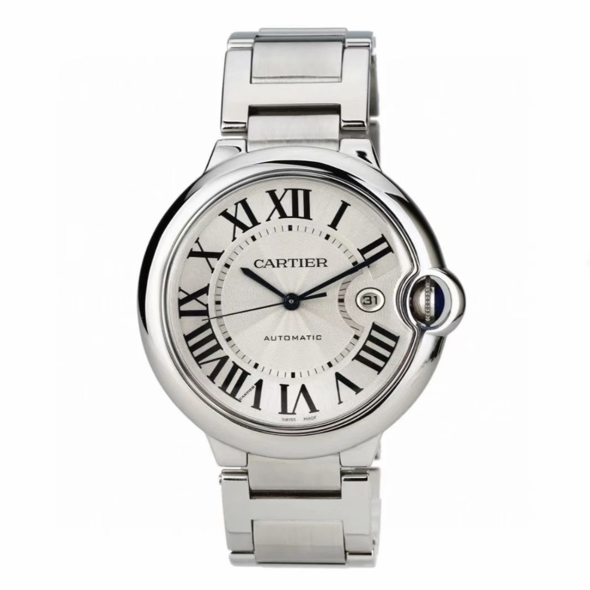 99新 Cartier/卡地亚 蓝气球WSBB0049 42表径经典男士机械表 22年