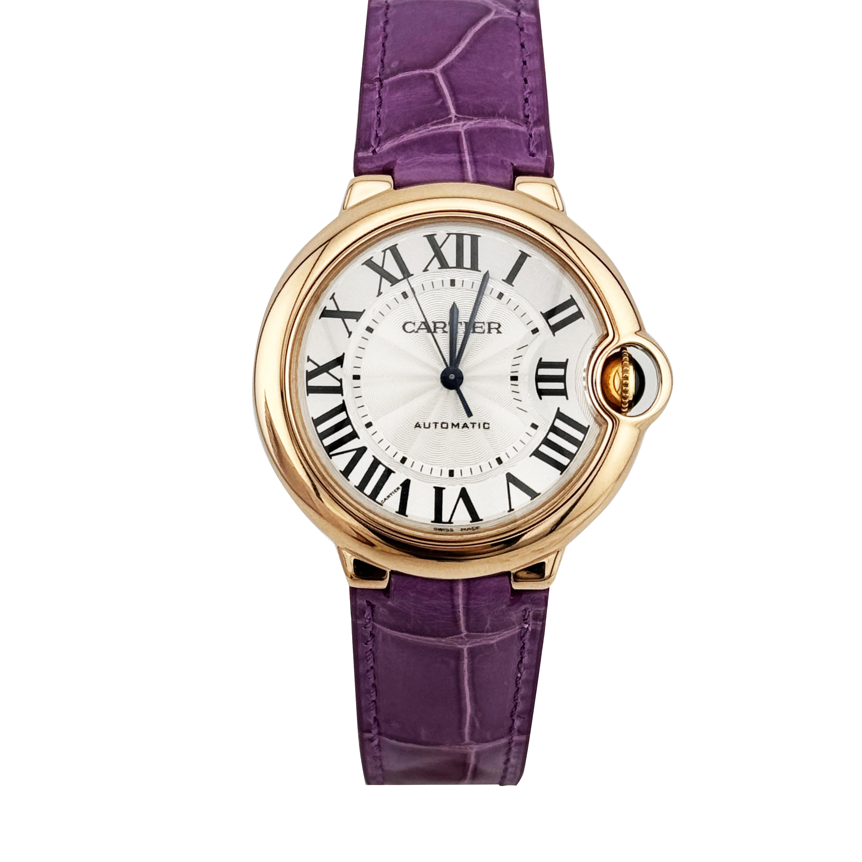 99新 Cartier/卡地亚 蓝气球WGBB0009 36表径时尚机械中性表 全套