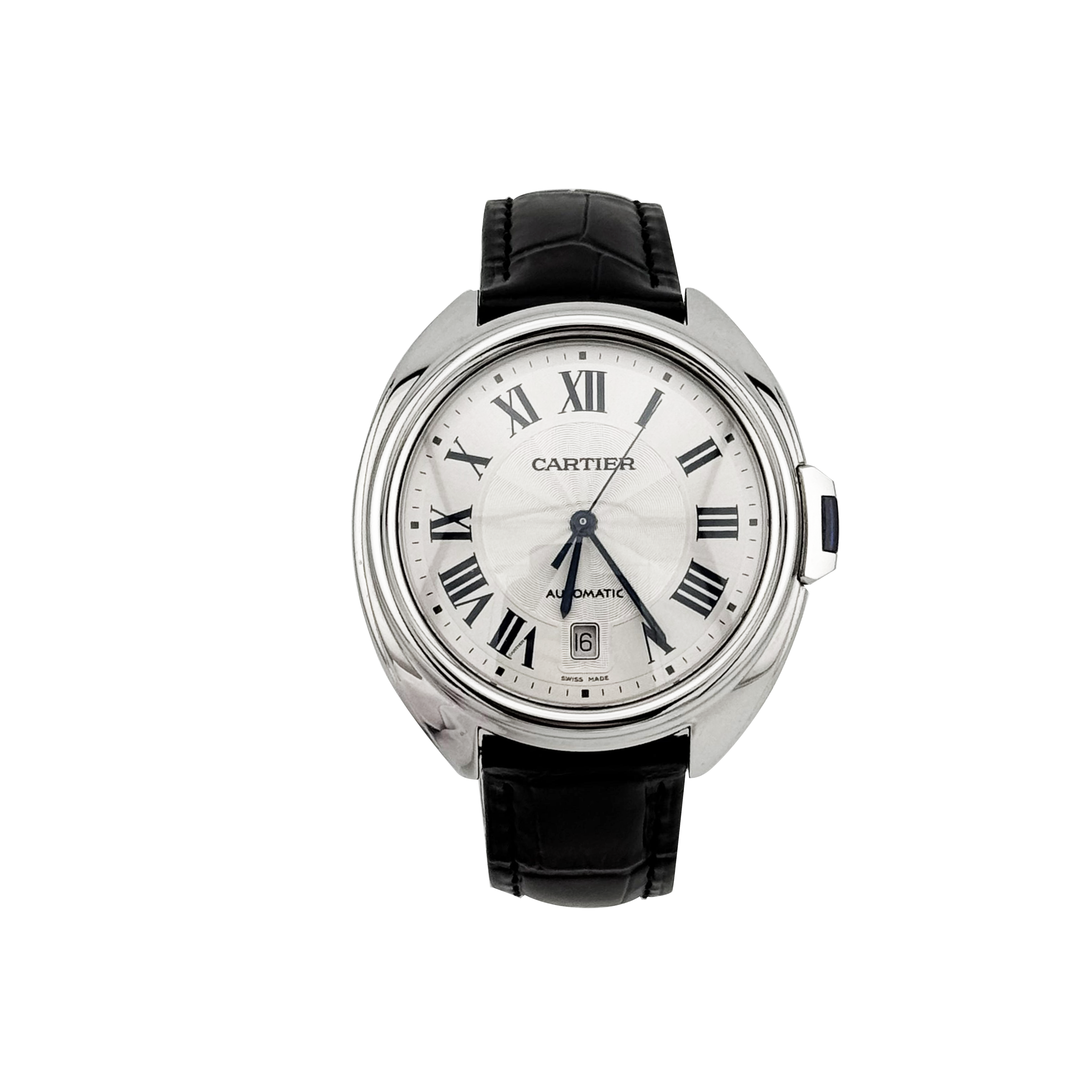 99新 Cartier/卡地亚 钥匙WSCL0018 40表径男士机械休闲手表 单表