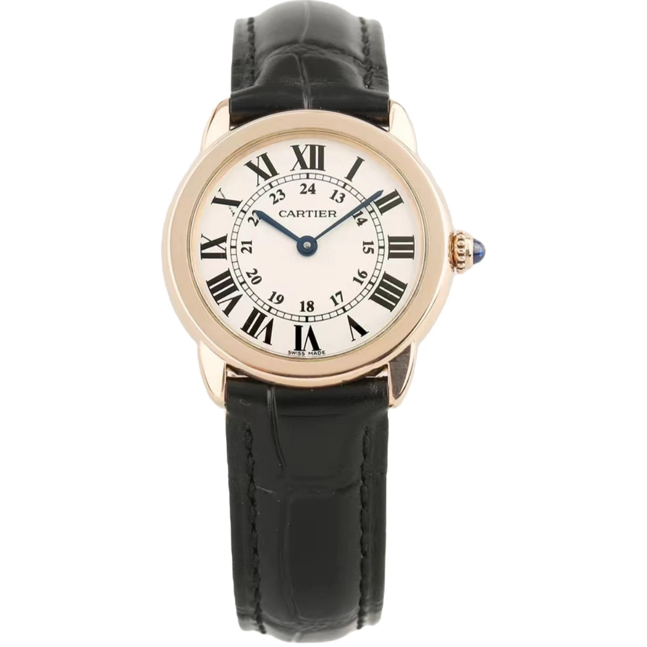 99新 Cartier/卡地亚 伦敦W6700355 29表径女士石英休闲手表 单表