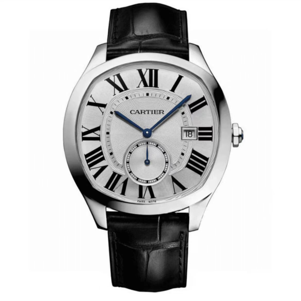 99新 Cartier/卡地亚 大卫WSNM0004 41*40表径 休闲机械男表 